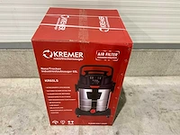 Kremer - 2025 - 65 liter rood - industriële stofzuiger - afbeelding 9 van  9