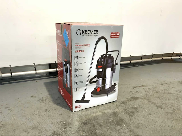 Kremer - 2025 - 65l - industriële stofzuiger - afbeelding 9 van  9