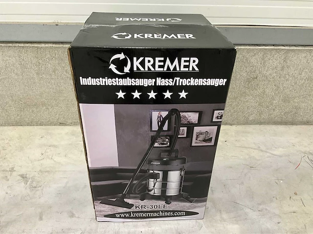 Kremer - 2025 - kr30le - industriële stofzuiger - afbeelding 10 van  10