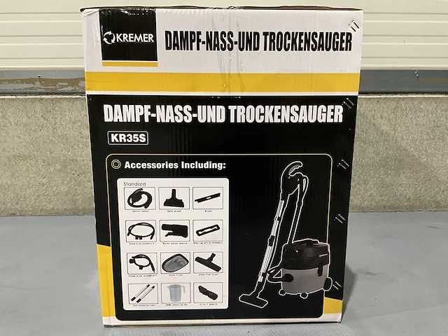 Kremer - 2025 - kr35s - industriële stofzuiger - afbeelding 5 van  14