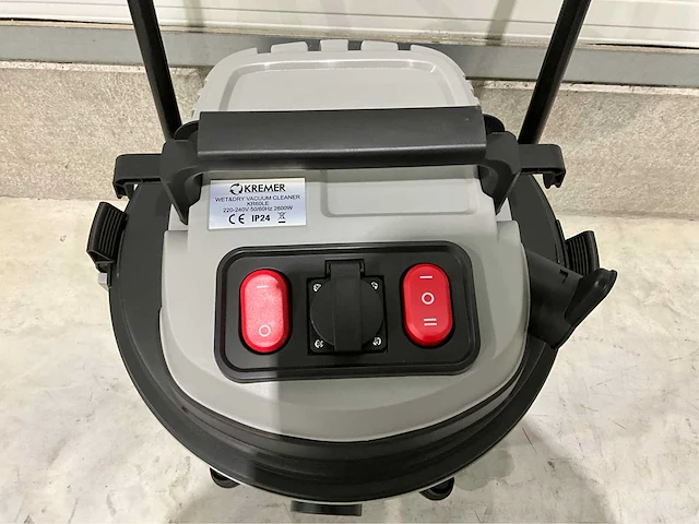 Kremer - 2025 - kr60l-3 grijs - industriële stofzuiger - afbeelding 7 van  12