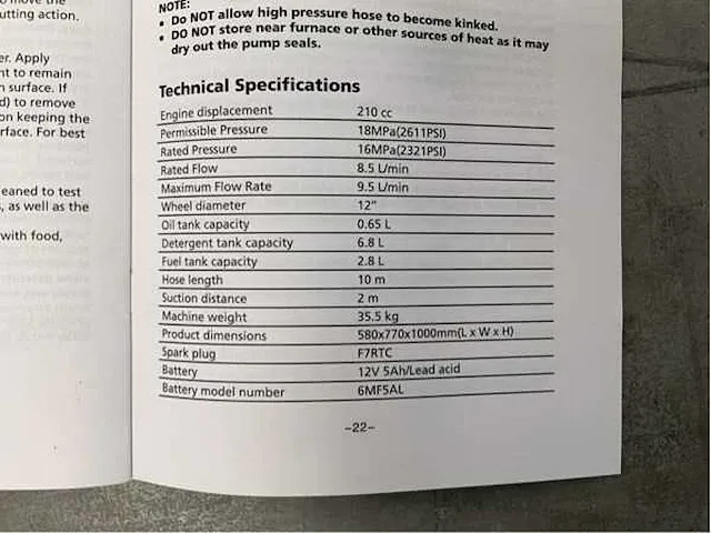 Kremer - kr170b - hogedrukreiniger - afbeelding 27 van  29