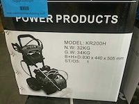 Kremer - kr200h - hogedrukreiniger benzine - afbeelding 4 van  12