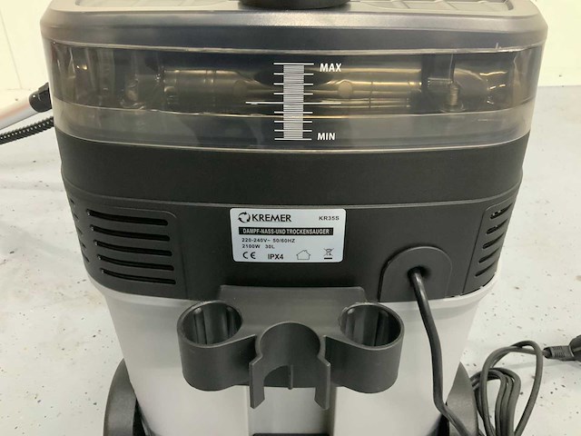 Kremer - kr35s - industriële stofzuiger, stoomreiniger, 3 in 1 - afbeelding 6 van  11