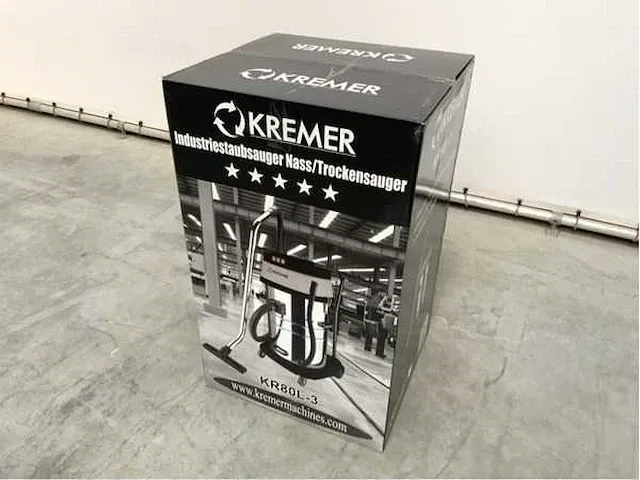 Kremer kr 80l industriële stofzuiger - afbeelding 5 van  14