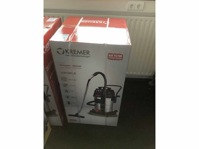 Kremer kr100ls industriële stofzuiger - afbeelding 2 van  3