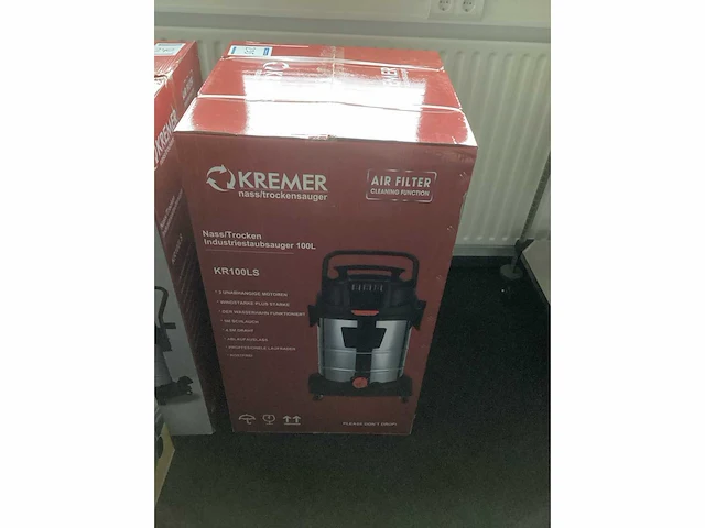 Kremer kr100ls industriële stofzuiger - afbeelding 3 van  3