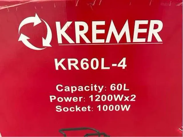 Kremer kr60l-4 industriële stofzuiger - afbeelding 26 van  30