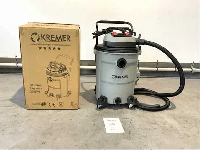 Kremer kr60l-le industriële stofzuiger - afbeelding 6 van  13