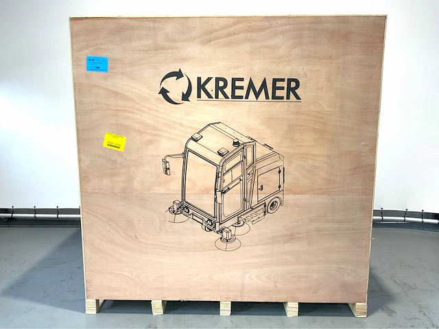 Kremer krs 100 veegmachine met cabine - afbeelding 17 van  24