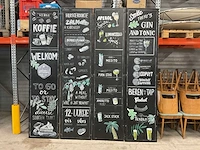 Krijtbord (4x) - afbeelding 1 van  1