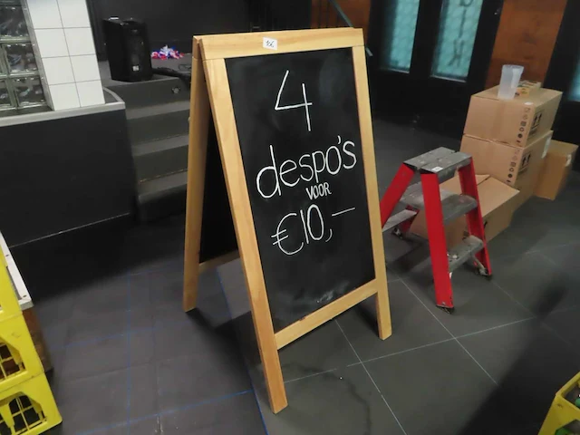 Krijtbord - afbeelding 1 van  1
