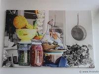 Krijtborden en afbeelding op canvas - afbeelding 2 van  3