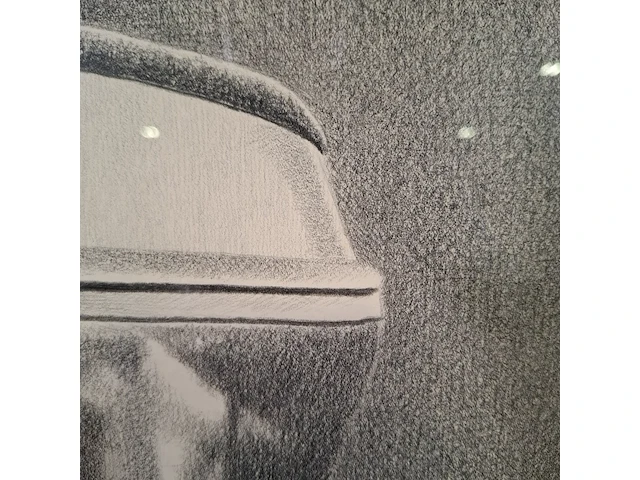 Krijttekening, s.m. bom, scheepshuid, 1982 - afbeelding 2 van  9