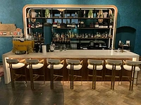 Krion by zw interior - bar taj mahal look - afbeelding 3 van  15