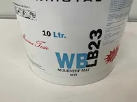 Kristal muurverf mat verf (5x) - afbeelding 2 van  4