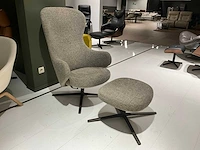 Kristalia dua relaxfauteuil inclusief voetbank - afbeelding 1 van  9