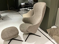 Kristalia dua relaxfauteuil inclusief voetbank - afbeelding 6 van  9