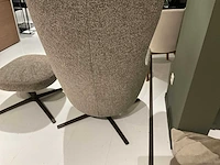 Kristalia dua relaxfauteuil inclusief voetbank - afbeelding 8 van  9