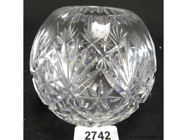 Kristallen vaas - afbeelding 1 van  5