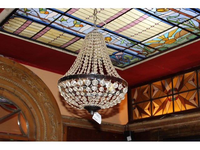 Kristallook hanglamp doorsnede 40 cm. - afbeelding 1 van  2