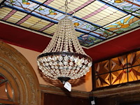 Kristallook hanglamp doorsnede 40 cm. - afbeelding 1 van  2