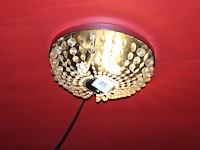 Kristallook plafonniere doorsnede 40 cm. - afbeelding 1 van  2