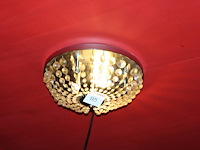 Kristallook plafonniere doorsnede 40 cm. - afbeelding 2 van  2