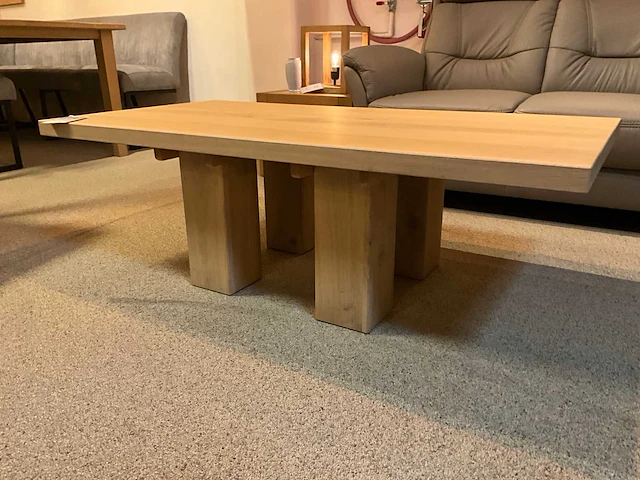 Kristel eiken salontafel - afbeelding 2 van  6