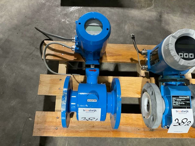 Krohne ifc080f elektromagnetische flowmeter - afbeelding 1 van  3