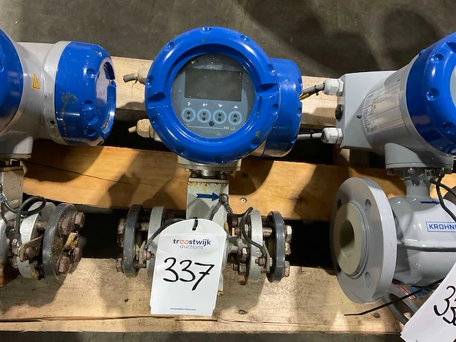 Krohne optiflux 2300 elektromagnetische flowmeter - afbeelding 1 van  3