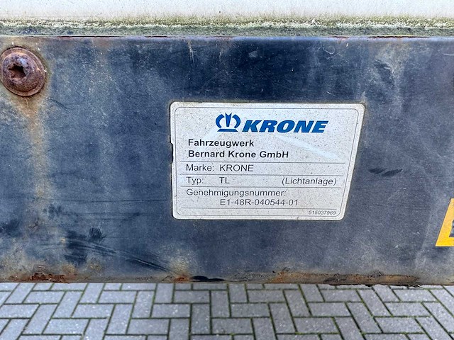 Krone - 2013 - sd geconditioneerd - oplegger - afbeelding 11 van  25
