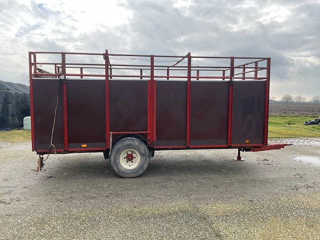 Krone hsb 400 veeaanhangwagen - afbeelding 13 van  18