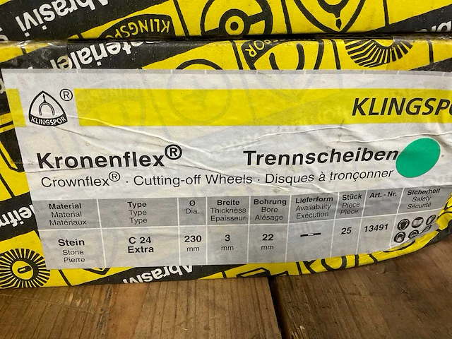 Kronenflex slijpschijf (125x) - afbeelding 3 van  3