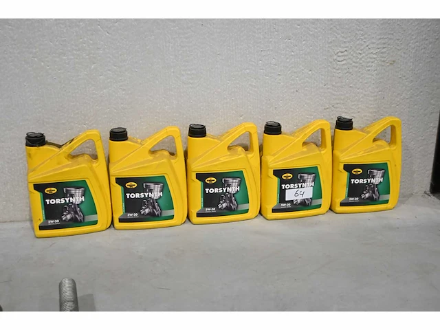 Kroon oil 5w-30 torsynth olie flacon (5x) - afbeelding 1 van  2