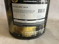 Kroon olie presteza msp 0w-20 motorolie 20 liter - afbeelding 2 van  3