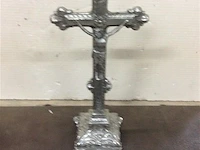 Kruisbeeld metaal - afbeelding 1 van  3