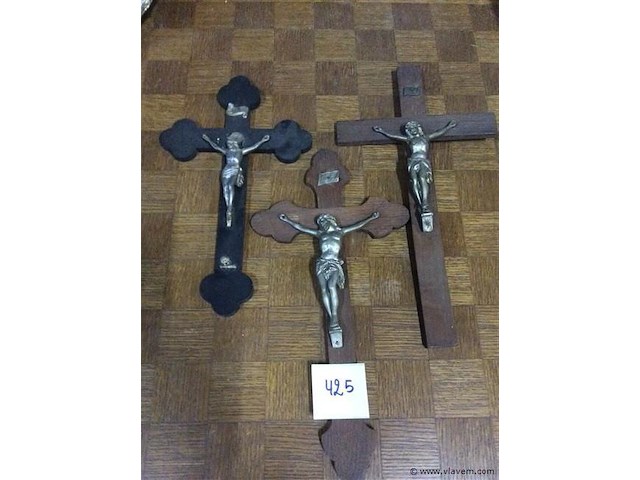 Kruisbeelden 3stuks - afbeelding 1 van  1