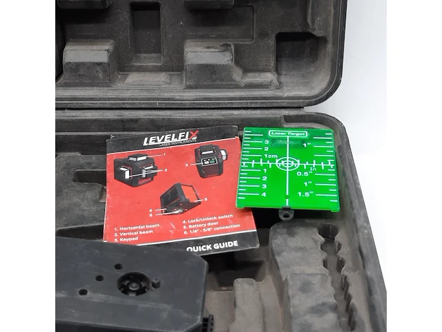 Kruislijn laser levelfix, ccl260g - afbeelding 2 van  11