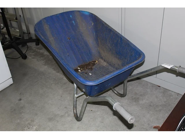 Kruiwagen blauw. margeproduct - afbeelding 1 van  2