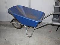 Kruiwagen blauw. margeproduct - afbeelding 2 van  2