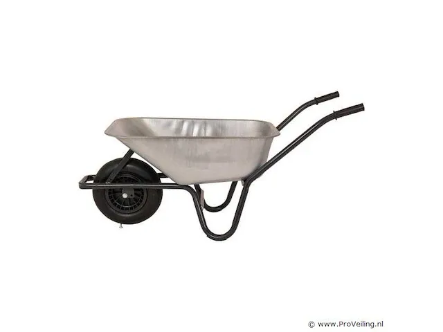 Kruiwagen gegalv. bak 85 liter hq - afbeelding 3 van  4