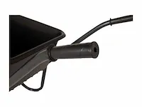 Kruiwagen kunststof zwarte bak 85 liter hq - afbeelding 4 van  4