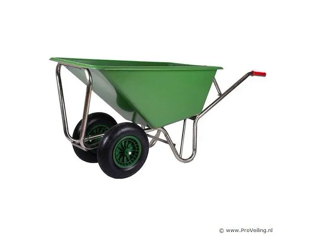 Kruiwagen poly 160 liter 2 wielen - afbeelding 1 van  3