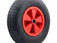 Kruiwagen/skelterwiel, 4.00-8, asgat 20 mm. - afbeelding 1 van  3