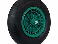 Kruiwagenwiel groen 4.00-8 - afbeelding 1 van  4