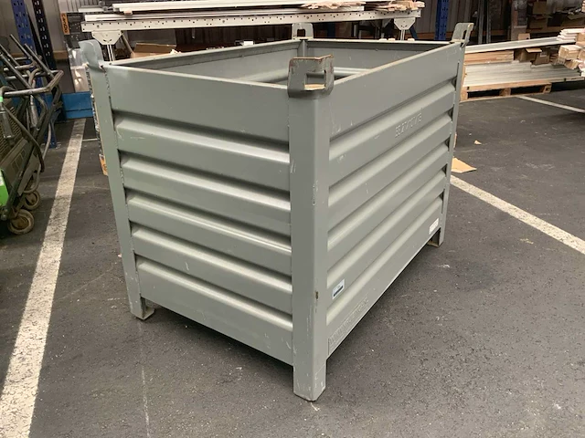 Kruizinga 120x80x97cm stapelbak staal (12x) - afbeelding 2 van  9