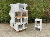 Kruk steigerhout - hoog (13x) - afbeelding 2 van  8