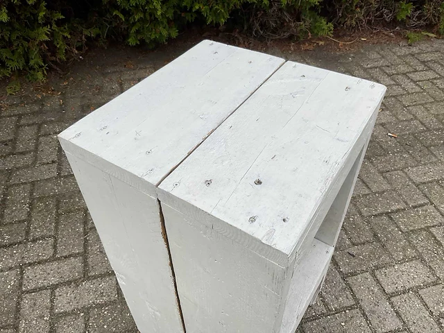 Kruk steigerhout - hoog (13x) - afbeelding 6 van  8