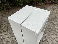 Kruk steigerhout - hoog (13x) - afbeelding 6 van  8